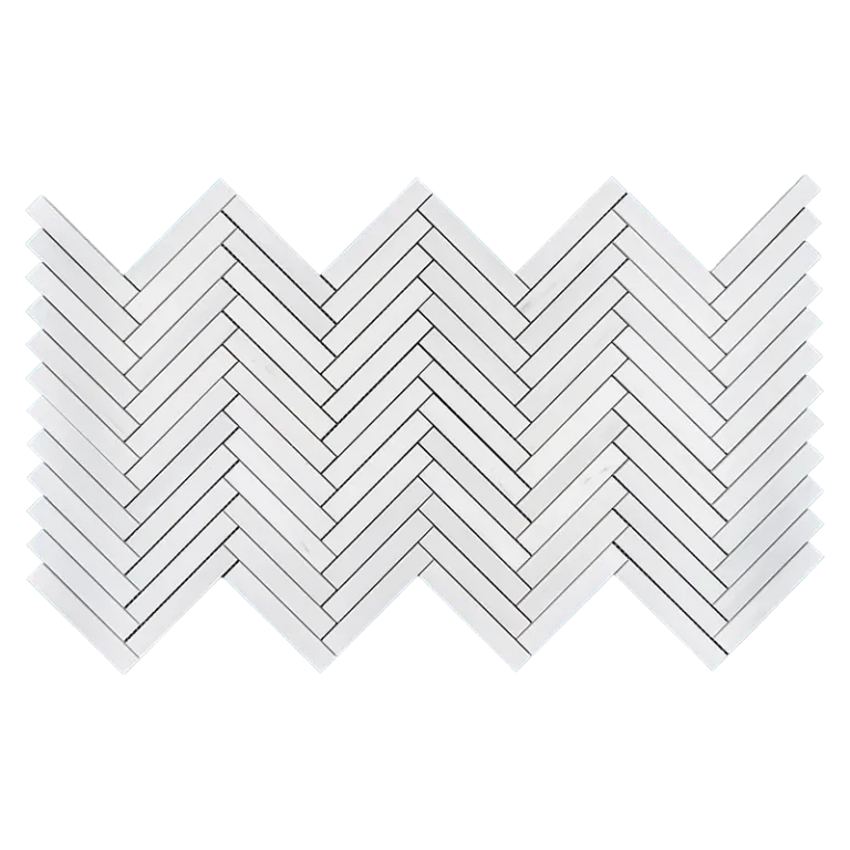 1×6 Herringbone Dolomite Mosaic Tile