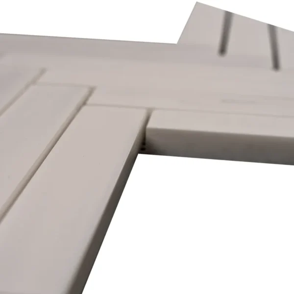 1x6 Herringbone Dolomite Mosaic Tile - Honed Finish - Image 4