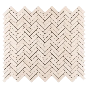 1×3 Herringbone Limestone Honed Mosaic