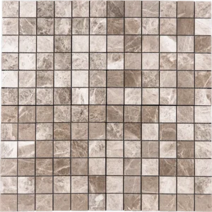 BEIGE Diamond 2×2 Inch Polished Luxurious Mosaic Tile