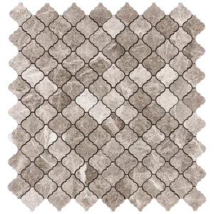 Silver Diamond Arabesque