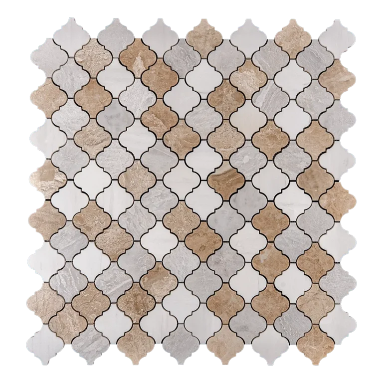 DOLOMITE ICEBERG BEIGE MOSAIC TILE