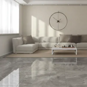 silver beige diamond marble polished floor tile