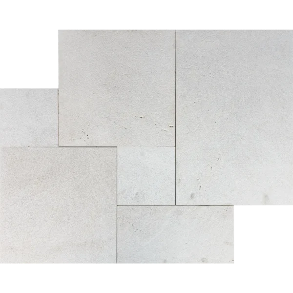 Crema Bella LF – French Pattern Leather Finished Marble Paver