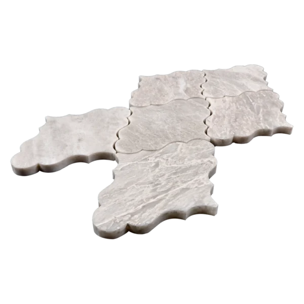 Iceberg Olea Polished Marble Mosaic Tile - Image 2