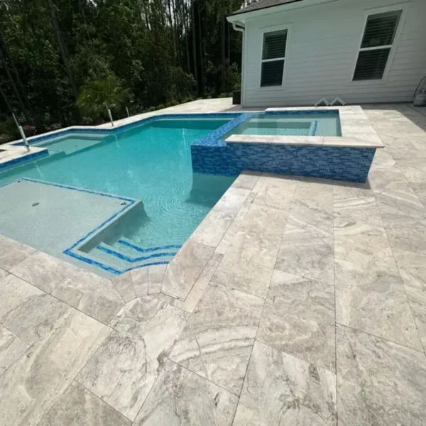 Alaska Silver – Tumbled Travertine French Pattern Set - Image 4