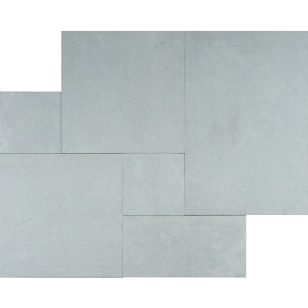 Imperial Blue – French Pattern Sandblasted Marble Paver