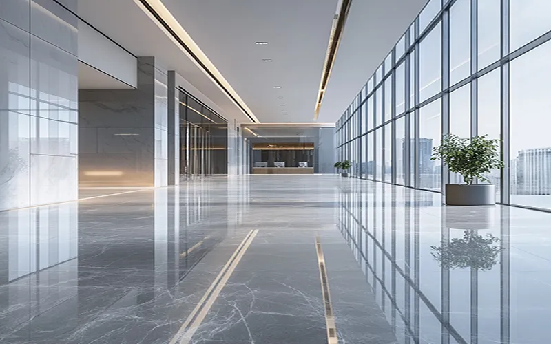 commercial flooring gray marble tile