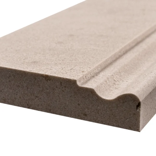 Limestone Molding - Honed Beige Baseboard Trim - Image 3