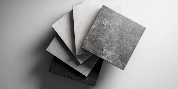 gray mosaic tiles