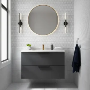 penny design honed dolomite mosaic tile