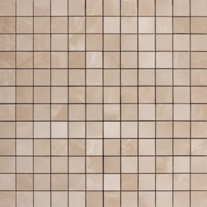 Botticino 2x2 Honed Marble Mosaic Tile