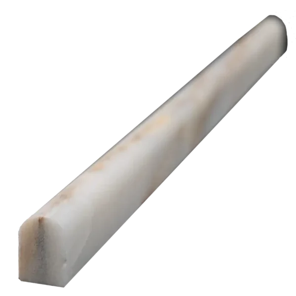 Calacatta Marble Molding - Honed Pencil Liner Trim - Image 2