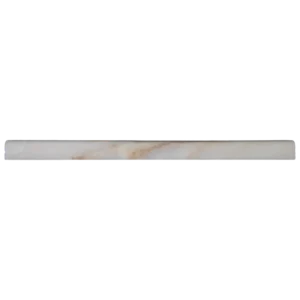 Calacatta Marble Molding - Honed Pencil Liner Trim