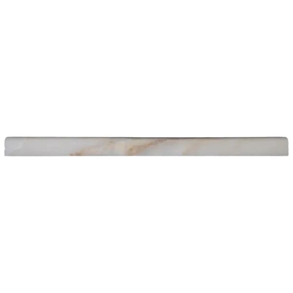 Calacatta Marble Molding - Honed Pencil Liner Trim