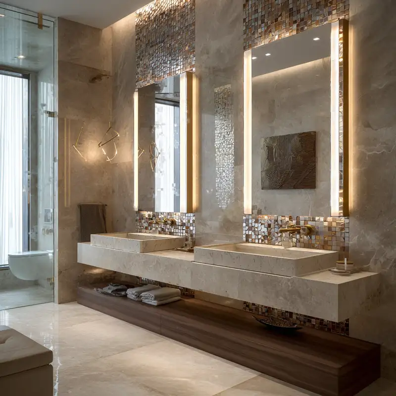 Limestone Mosaic Design