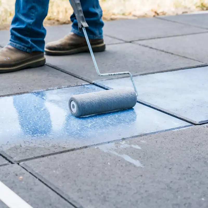 Sealing travertine pavers for outdoor patios
