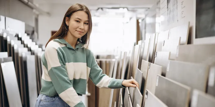 decorative marble mosaic tile for Finterior projects