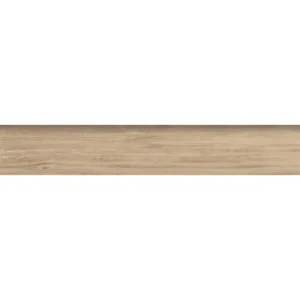 Acorn Pecan 3x18 natural porcelain bullnose trim