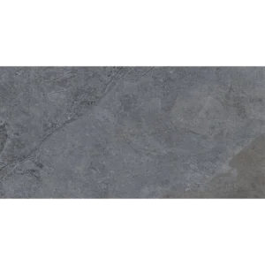 Happy Floors Berwyn Bluestone 12x24 porcelain tile with a natural matte finish and rectified edges