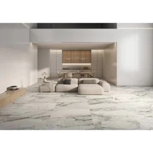 Breccia Lunare White Artech 12x24 Porcelain Tile Natural Rectified gallery image 1