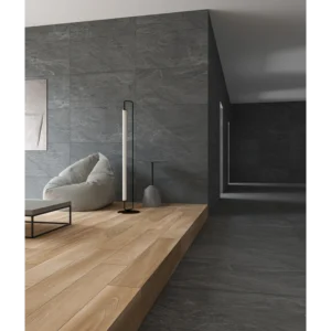 Capraia Iron Polished 12x24 Porcelain Tile Rectified gallery image 1