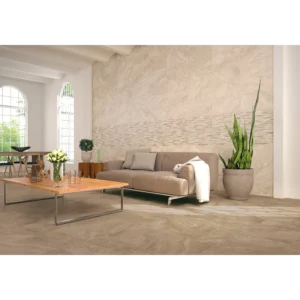 Cipriani Almond 12x24 Porcelain Tile Natural Pressed gallery image 1