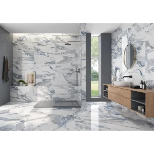 Crash Blue 12x24 Porcelain Tile Natural Rectified gallery image 1