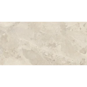 Happy Floors Crew Beige 12x24 porcelain tile with a natural finish and rectified edges