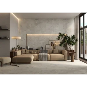 Crew Silver 12x24 Porcelain Tile Natural Rectified gallery image 1