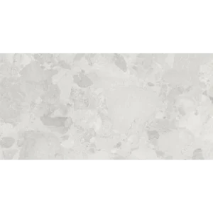 Crew Silver 12x24 porcelain tile in a silver-gray tone with a natural matte finish and rectified edges