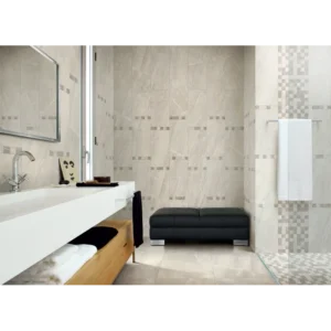 Flint Ivory 12x24 Porcelain Tile Natural Rectified gallery image 1