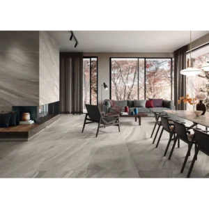 Happy Floors Limerock G 12x24 Porcelain Tile Natural Rectified gallery image 1