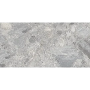 Happy Floors Mun Grey 12x24 porcelain tile with a natural matte finish and rectified edges