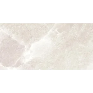 Happy Floors Salt Stone Ice 12x24 porcelain tile with a natural matte finish and pressed edges