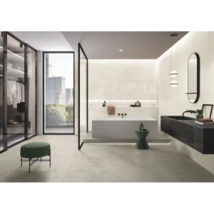 Intricate Beige Veincut 12x24 Porcelain Tile Matte Rectified gallery image 1
