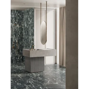Kobe Verde 12x24 Polished Porcelain Tile Rectified gallery image 1
