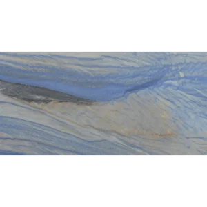 Macaubas Azul 12x24 polished porcelain tile with rectified edges in a blue tone