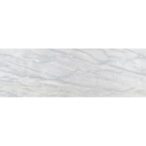 Happy Floors Macaubas Oyster 4x12 polished porcelain tile in a refined oyster color.