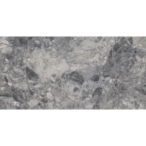 Mun Dark 12x24 porcelain tile in a deep dark tone with a natural matte finish and rectified edges