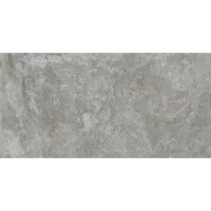 Navona Grey Cross Cut 12x24 porcelain tile with a natural matte finish and rectified edges