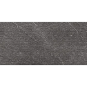 Nextone Dark Mark 12x24 porcelain tile in a dark tone with a natural finish and rectified edges