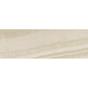 Happy Floors Onyx Honey Natural Rectified 4x12 porcelain tile with a warm honey color and natural finish.