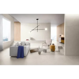 Phase White 12x24 Porcelain Tile Natural Rectified gallery image 1