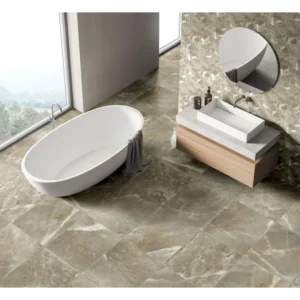 Salt Stone Ash 12x24 Porcelain Tile Natural Pressed gallery image 1