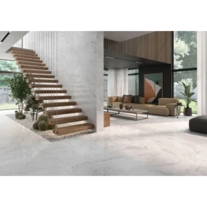 Statik Charcoal 12x24 Porcelain Tile Natural Rectified gallery image 1