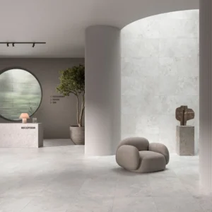 Timeless White 12x24 Porcelain Tile Natural Rectified gallery image 1