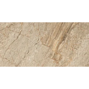 Happy Floors Utah Desert 12x24 porcelain tile in a warm beige tone with a natural matte finish and pressed edges