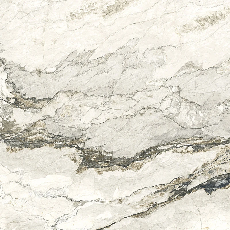 Breccia Lunare White Premium Polished 48x48 rectified porcelain tile