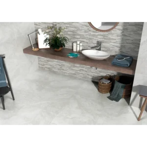 Cipriani White/Grey Muro 12x24 Porcelain Tile Natural gallery image 1